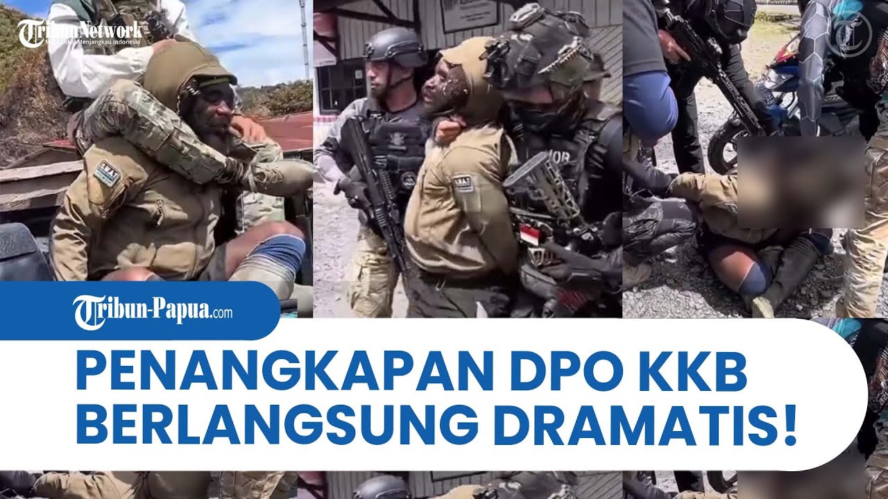 Tempat Persembunyian Terungkap! Buronan KKB Papua Ditangkap Hidup-hidup