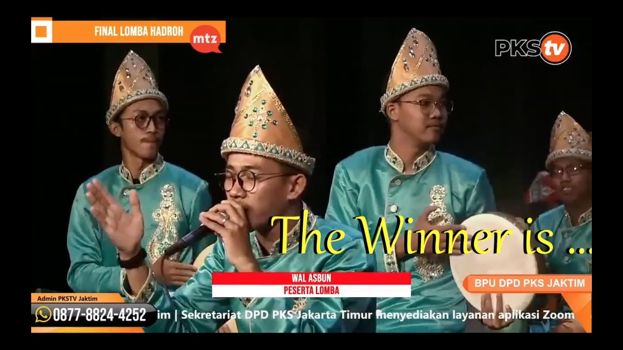 The Winner of Hadroh Competition: 