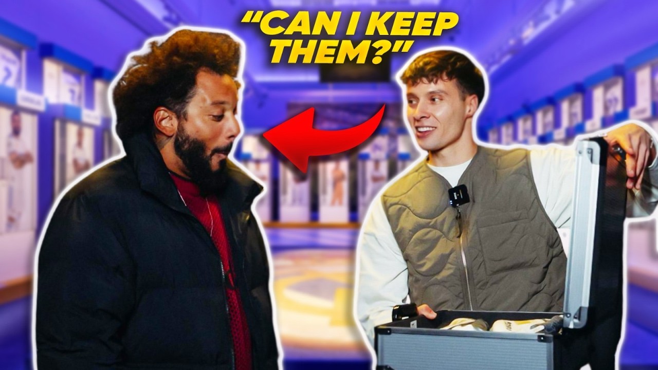 Marcelo EIGENE Fußballschuhe schenken! (Er weiß von nix)