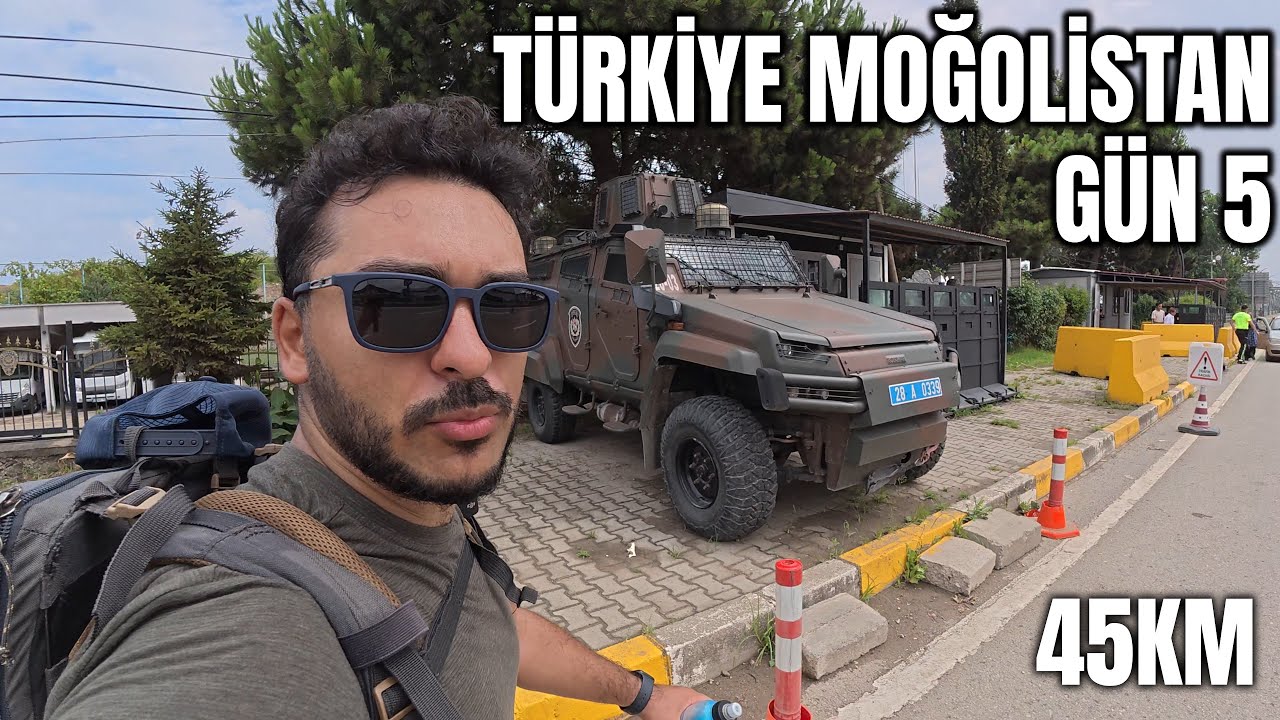 Turkiye'den Moğolistan'a Yürüyorum! 🚶🏿‍♂️ Gün 5 (Giresun-Tirebolu)