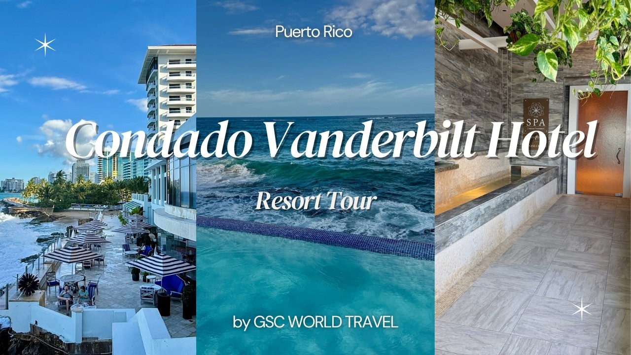 Tour Condado Vanderbilt Hotel in Puerto Rico!