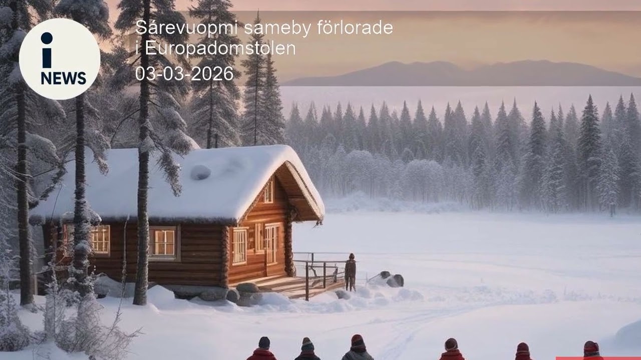 Sárevuopmi sameby förlorade i Europadomstolen