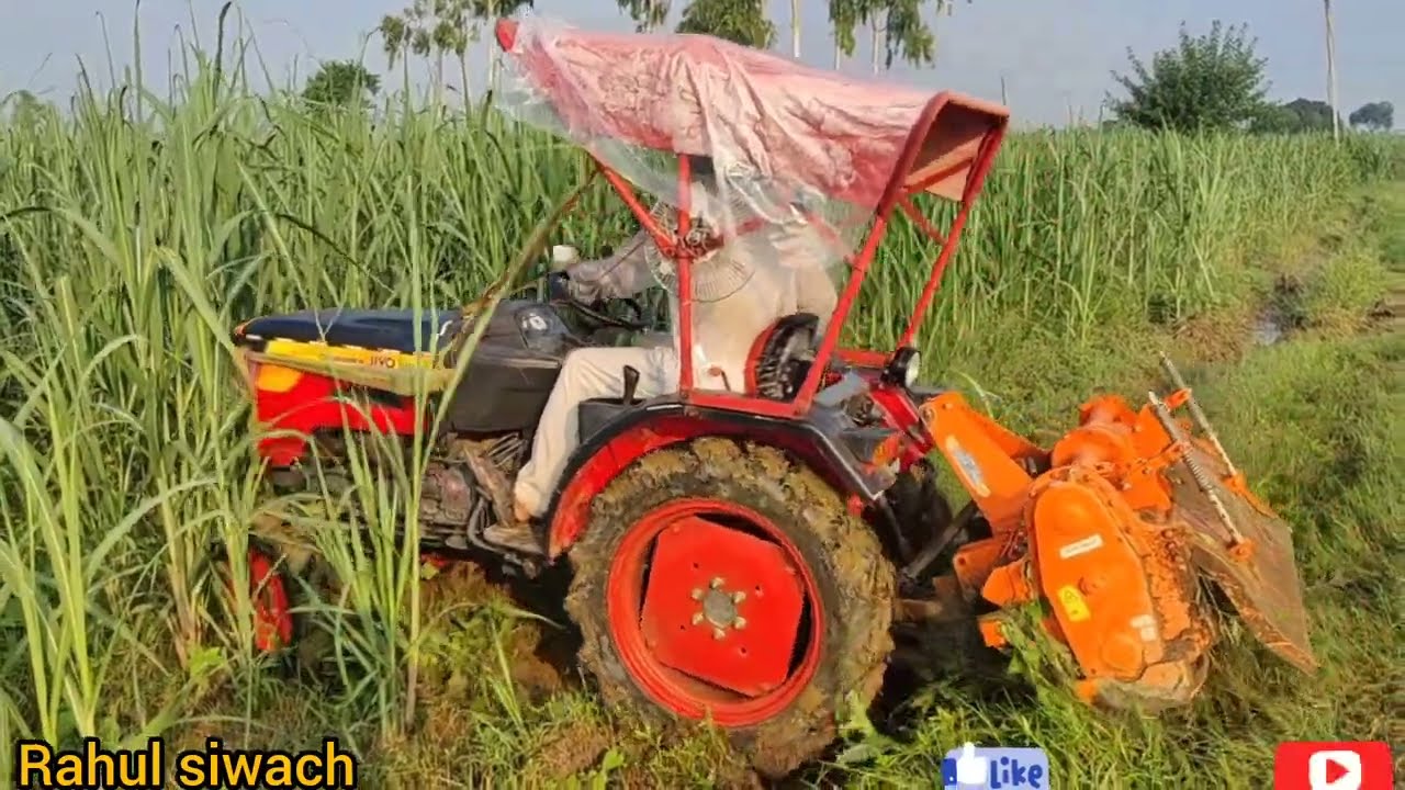 ट्रेंच विधि द्वारा गन्ने की खेती का जानिए सच जानिए महिंद्रा युवा 225 4*4 की सच्चाई