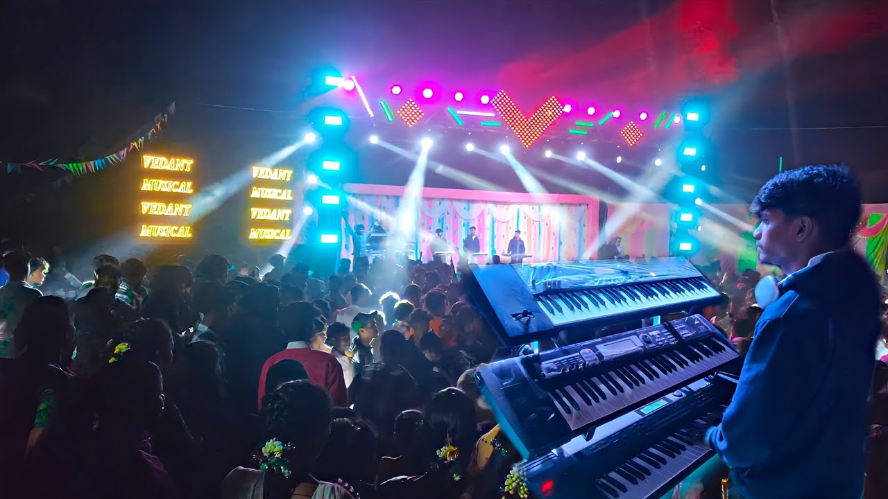 New Spider Saund Dj Full Setup Aj Light Show Pogram 🔥 Vedant Dj Musical MH 