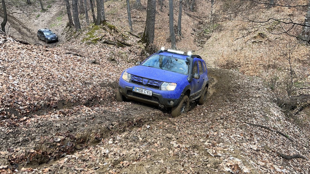 Dacia Duster la noroi @Vulcanii Noroiosi . Dacia Duster mud  off road  Mud Volcanoes. ko2 vs Cooper