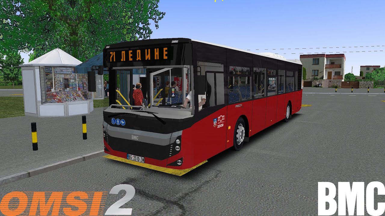 Omsi 2 - Belgrade - Line 71 - BMC Procity 12