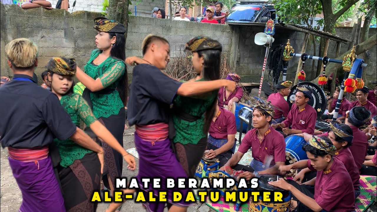 MATE BERAMPAS ALE-ALE DATU MUTER SEJAGAT MONTONG BUNE LIVE RARANG