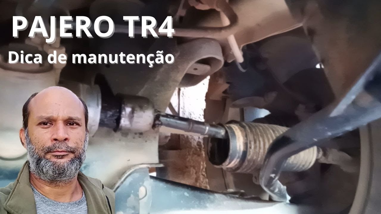 Pajero TR4 - Manutenção na barra axial (direção)