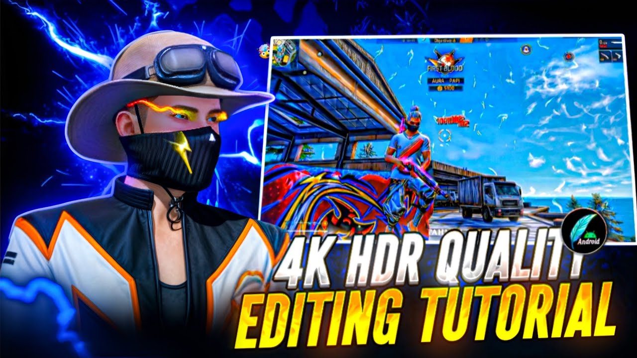 How To Increase Free Fire Video Quality 🔥| Free Fire HDR Quality Tutorial ⚙️||