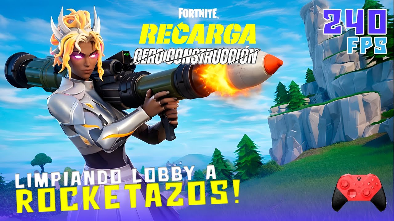 El rocket launcher debería estar prohibido - Fortnite Recarga Cero Construcción
