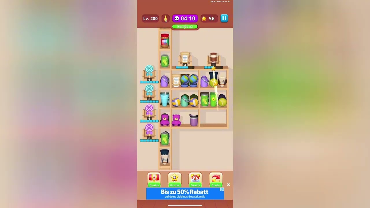 Goods Sorting Level 200 Solution Walkthrough 