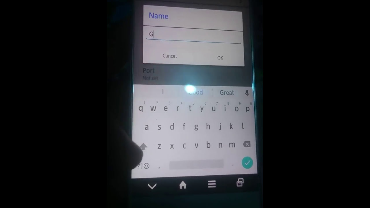 Setting apn sharp aquos 305