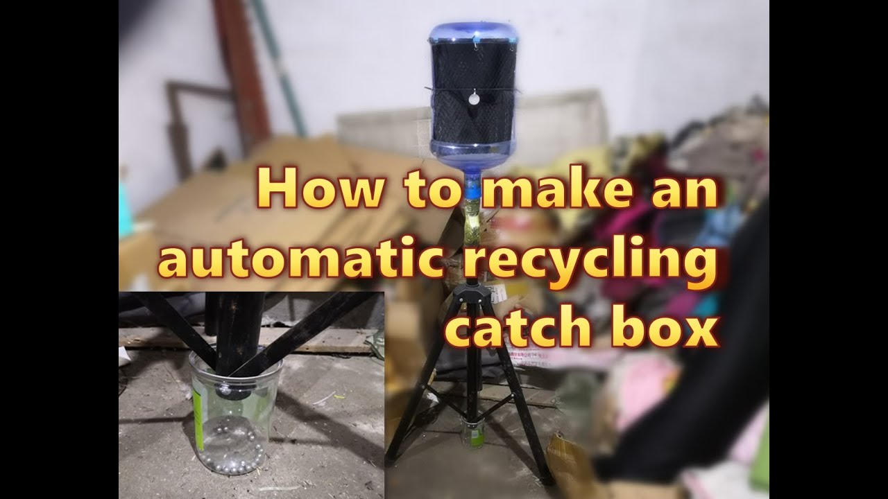 How to make an automatic recycling catch box