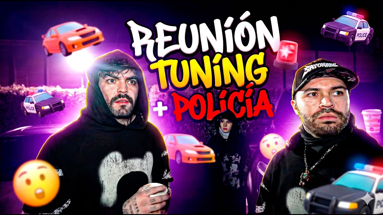 Maestro Shifu vs POLICÍA en Evento Tuning NOS REVISAN LOS AUTOS 😱