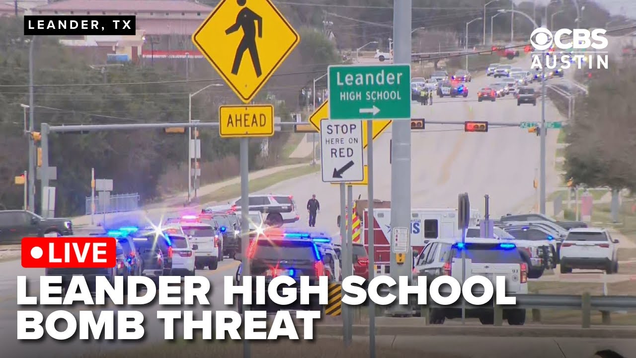 WATCH LIVE: Police investigate bomb threat at Leander High School