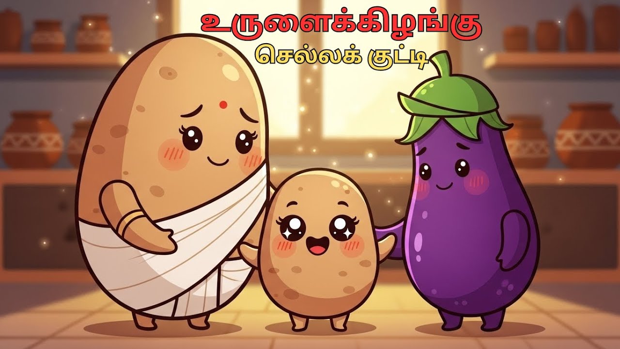 உருளைக்கிழங்கு செல்லக் குட்டி | Urulakizhangu Chella Kutty for kids | Chella Kutty's Tamil