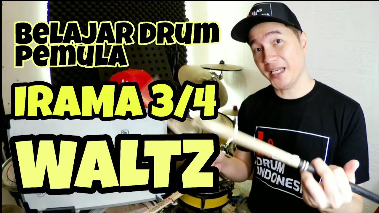 Waltz belajar drum pemula. Beda nya dengan 6/8 & 12/8 *onlineclass081519407855*