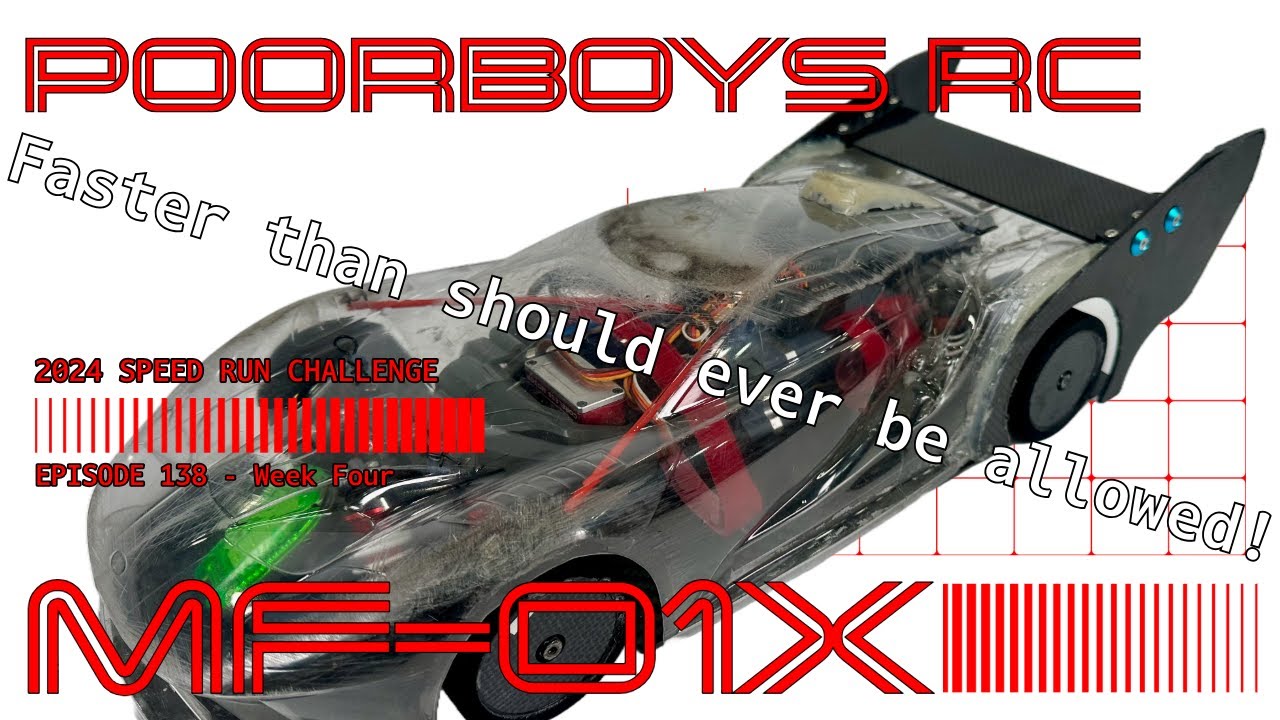 Poor Boys RC Tamiya MF-01X Speedrun - Week Four, more crashes, tips, and yet another PB!