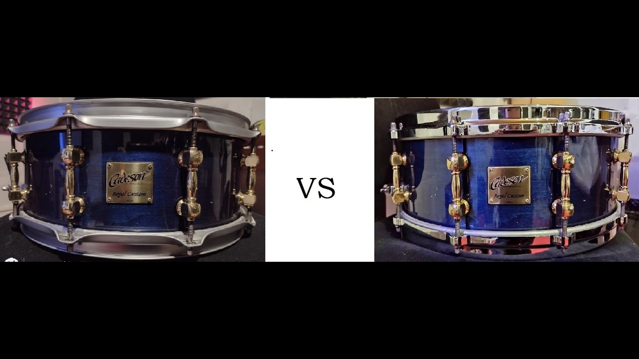 Triple flanged vs Die-Cast hoops for Cadeson Royal Custom 14x5 5