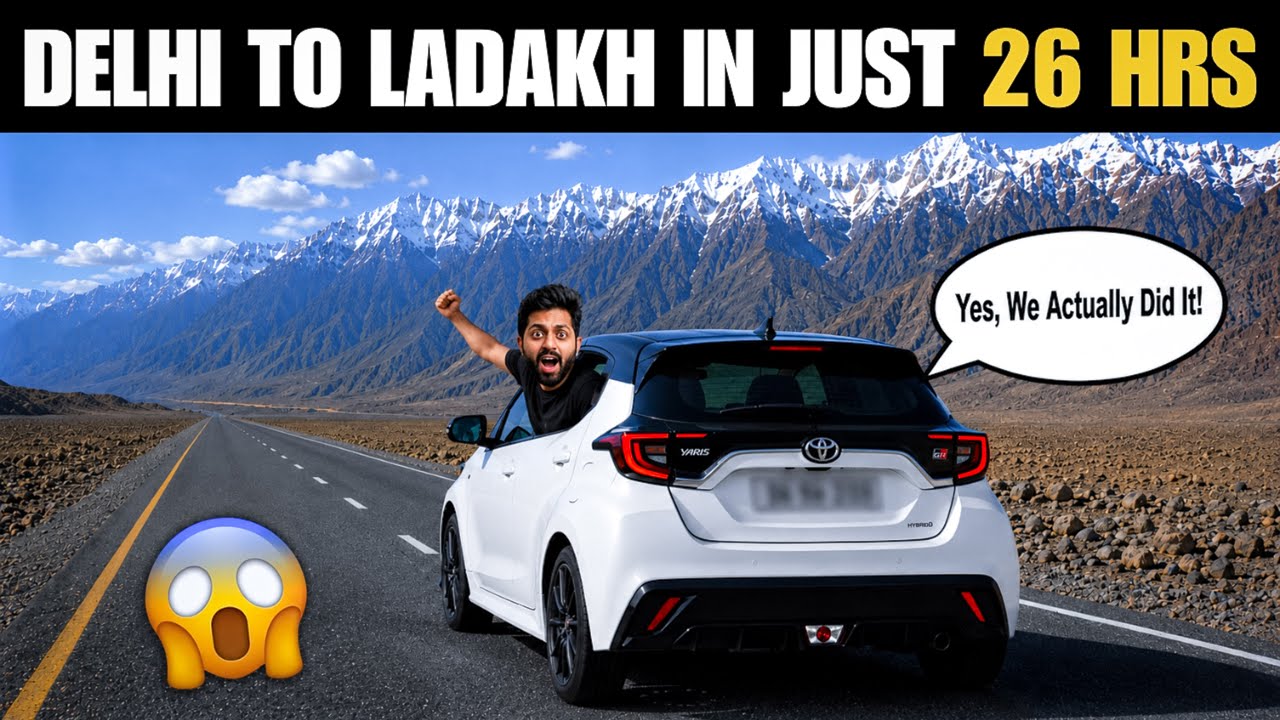 Delhi To Leh Ladakh Road Trip By Car 2026 🚘