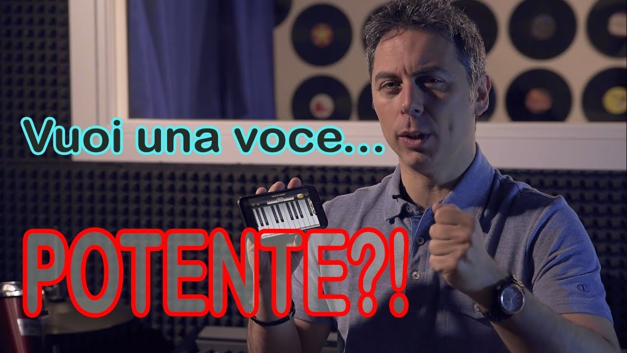 POTENZIARE LA VOCE PER CANTARE SEMPRE PIÙ FORTE