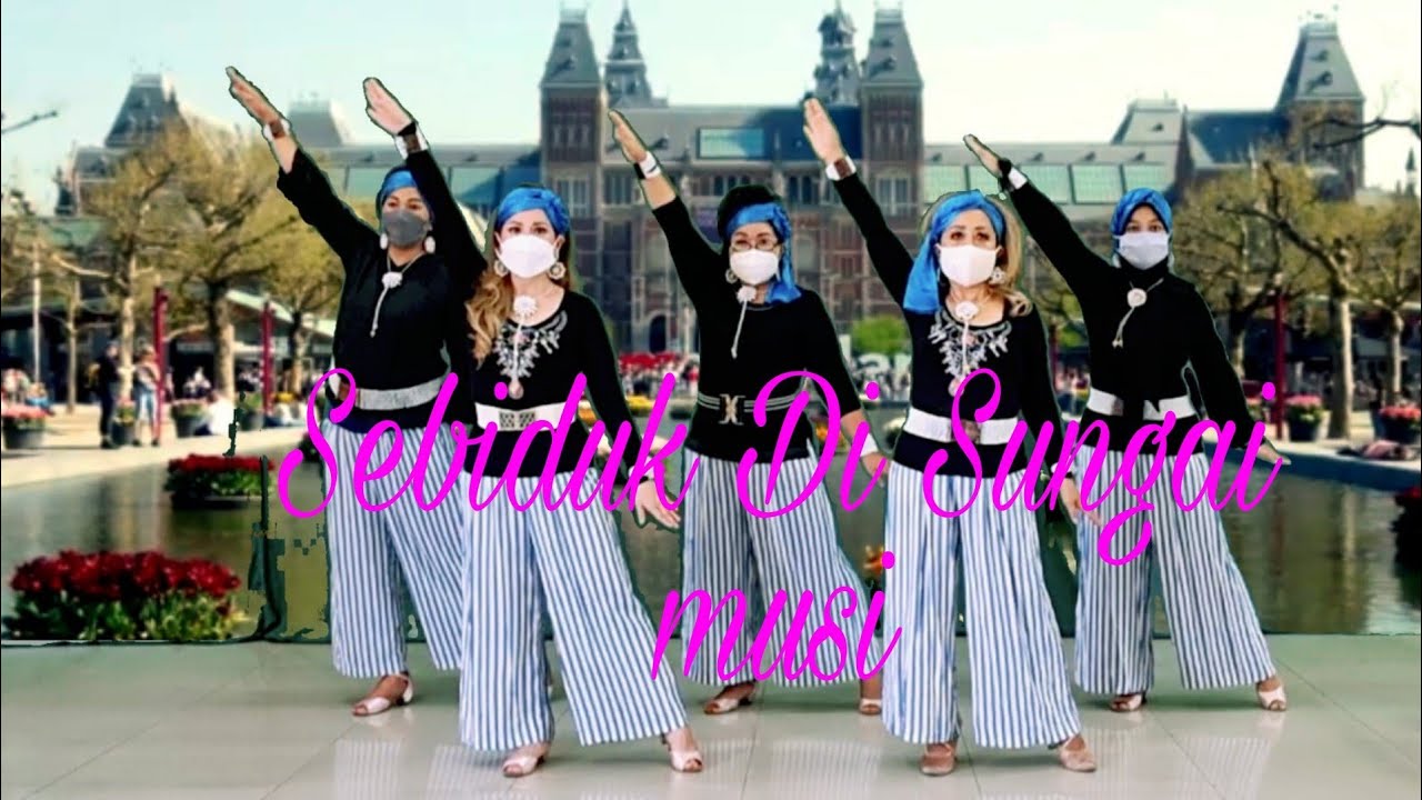 Sebiduk di Sungai Musi Line dance by Sanggar Edam, Choreographer : Muhammad Yani (INA)