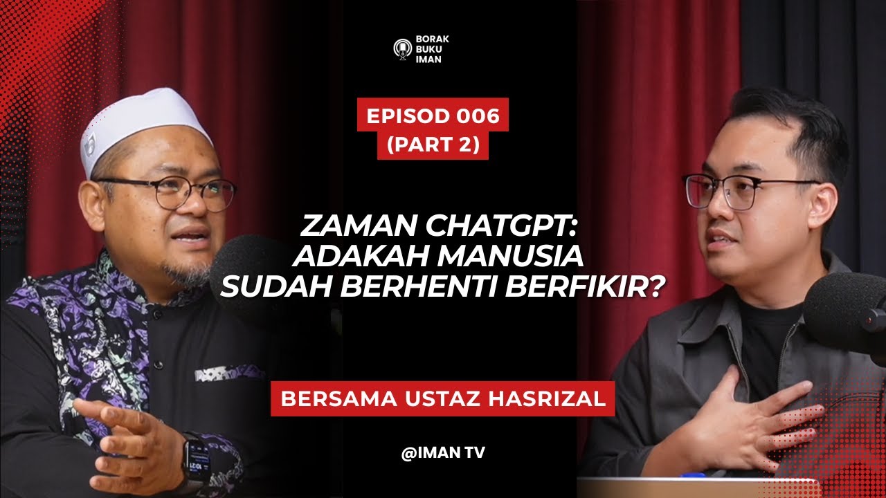 Prinsip Iqra' (Membaca) : Jalan Kembali Kepada Kebenaran- Podcast Borak Buku IMAN Episod 006 (Bhg.2)
