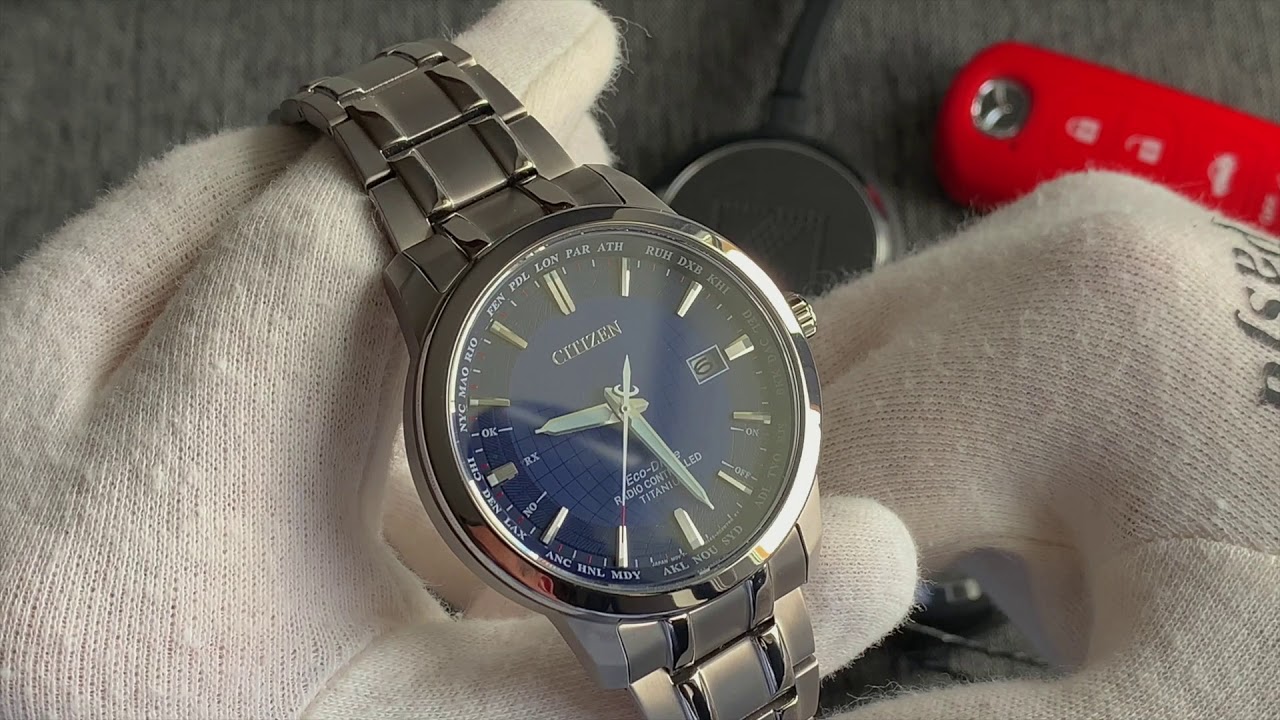 CITIZEN Eco-Drive Radio Controlled Titanium (CB0190-84L) - uniwersalny i niemal bezobsługowy