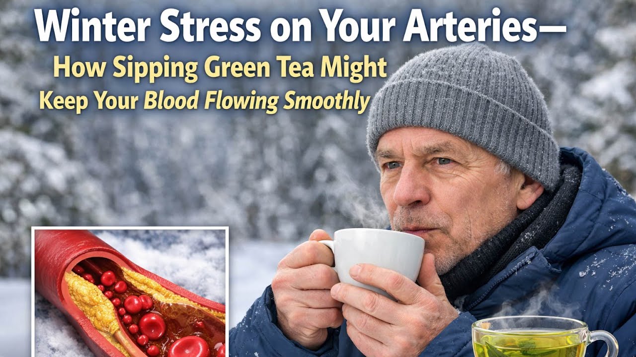 Stiff Arteries, Low Circulation&hellip; Is Your Cup of Green Tea Secretly Strengthening Your Heart?