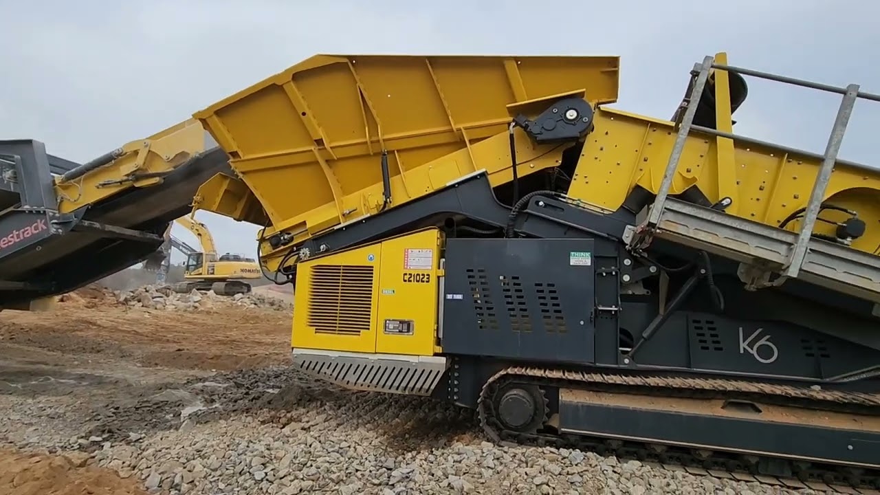 Keestrack B7 Jaw K6 Scalper Granite
