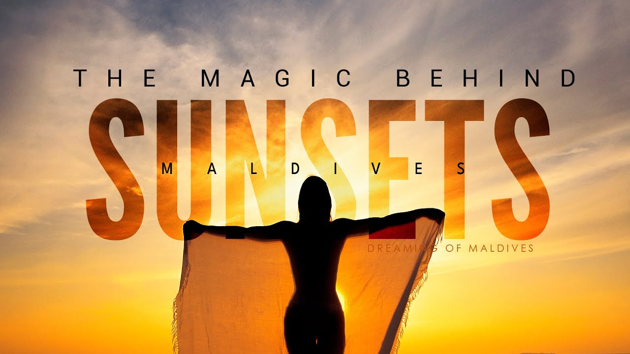 Amazing Maldives Sunsets 🌅 in 4K ! Uncover the Science Behind The Magic