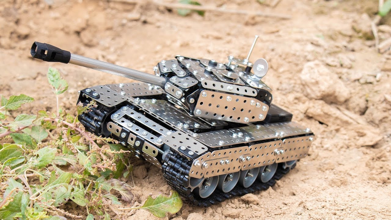 How To Assembling Stainless Steel RC Tank