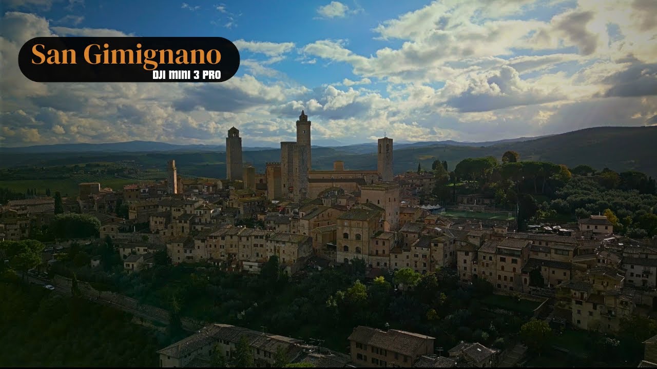 City Portrait | San Gimignano &ndash; Drone View