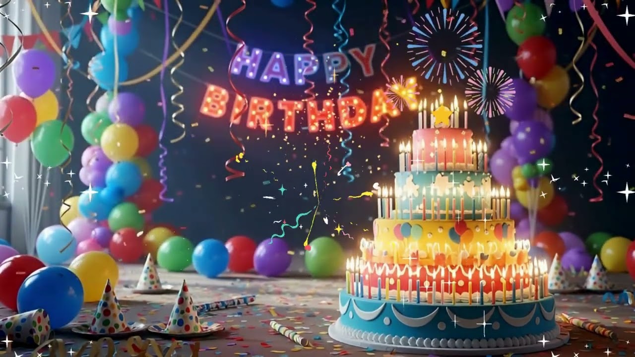 Happy Birthday To You 🎂 Birthday Celebration Music 🎉