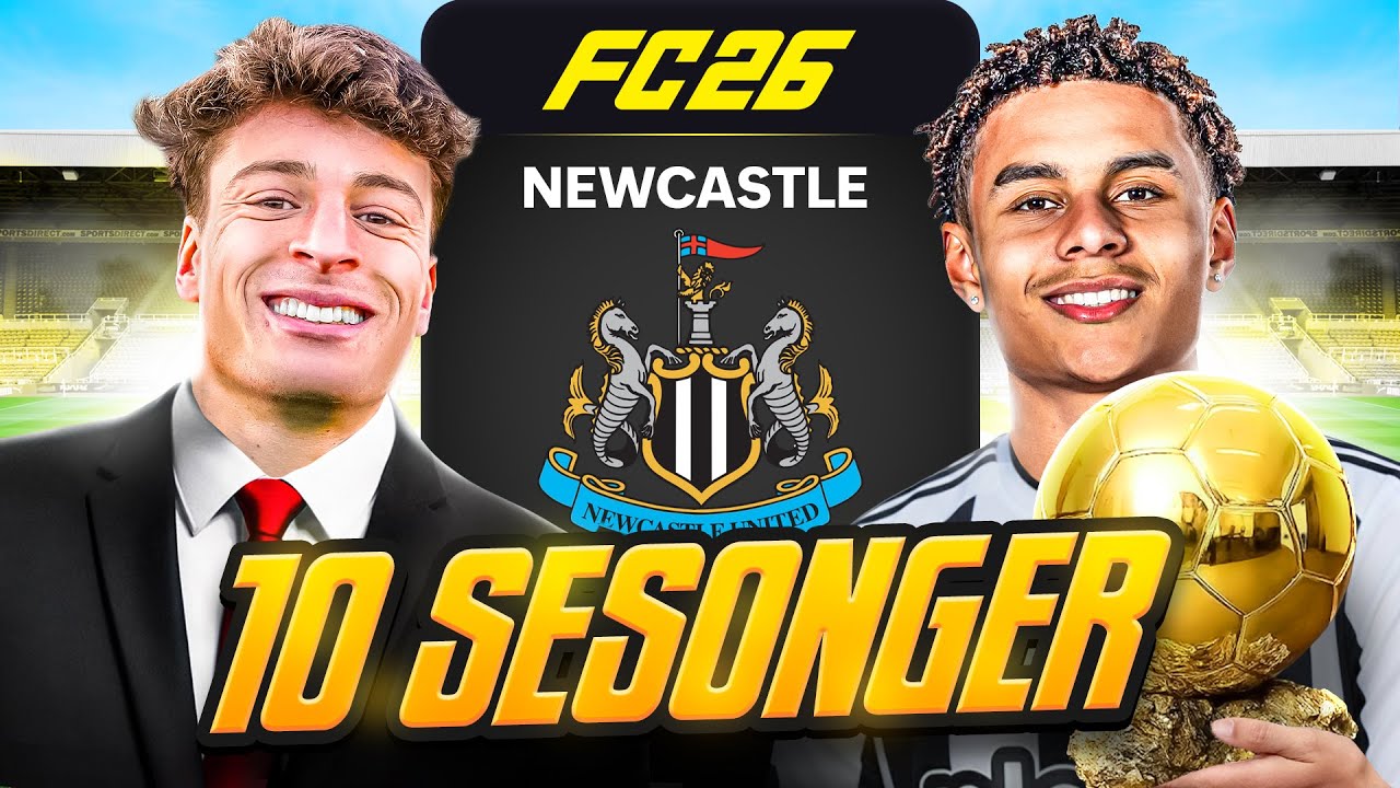 Jeg OVERTAR Newcastle i 10 Sesonger...