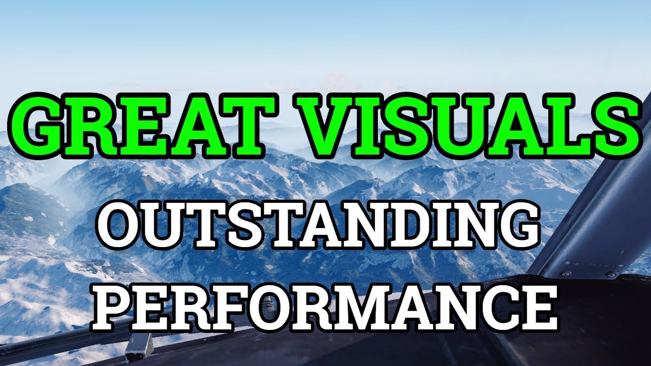 Prepar3D V4.0 2018 | Settings For Best Quality & Performance | Graphics + FTX Vector + Active Sky