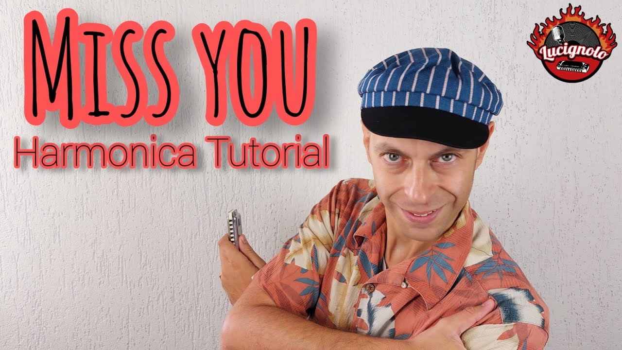 Rolling Stones 👅 | MISS YOU | Harmonica Tutorial
