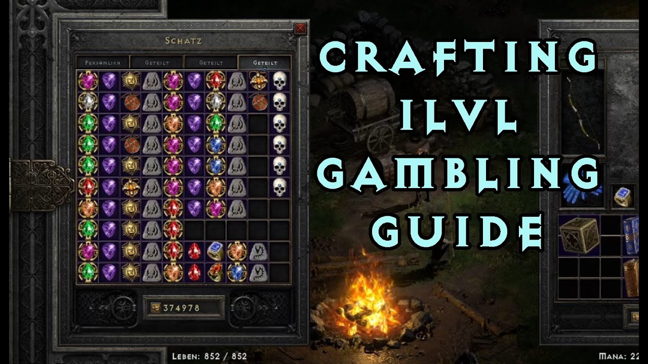 Crafting, Itemlevel (iLvl), Gambling Guide für Diablo 2 Resurrected [Deutsch]
