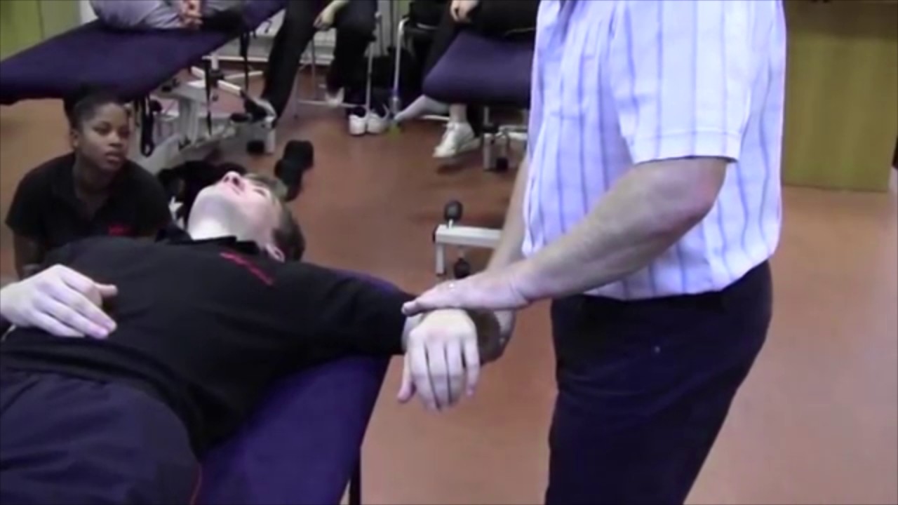 Rotator cuff tests and PNF stretches