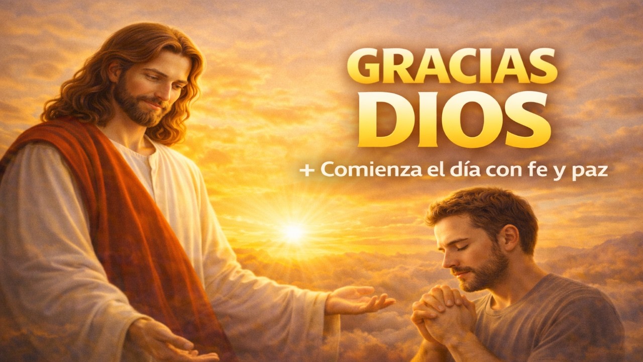 ORACIÓN DE LA MAÑANA DE AGRADECIMIENTO | Comienza el día con fe y paz