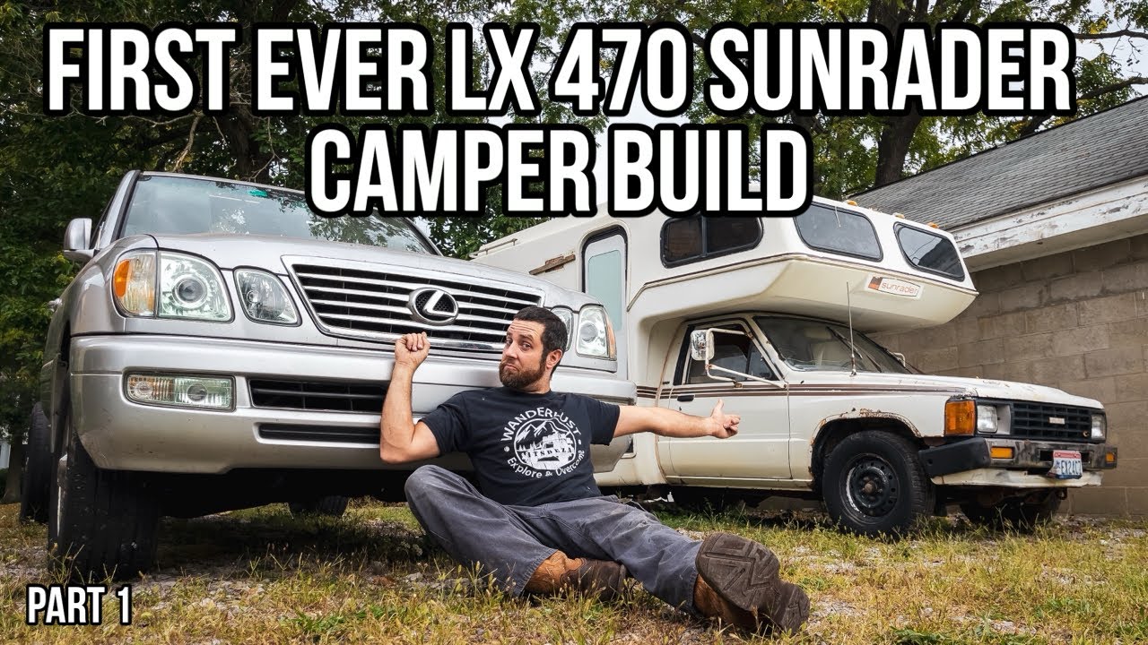Безумная переделка кемпера из пикапа! Toyota Sunrader и Toyota Land Cruiser! Часть 1: Концепция