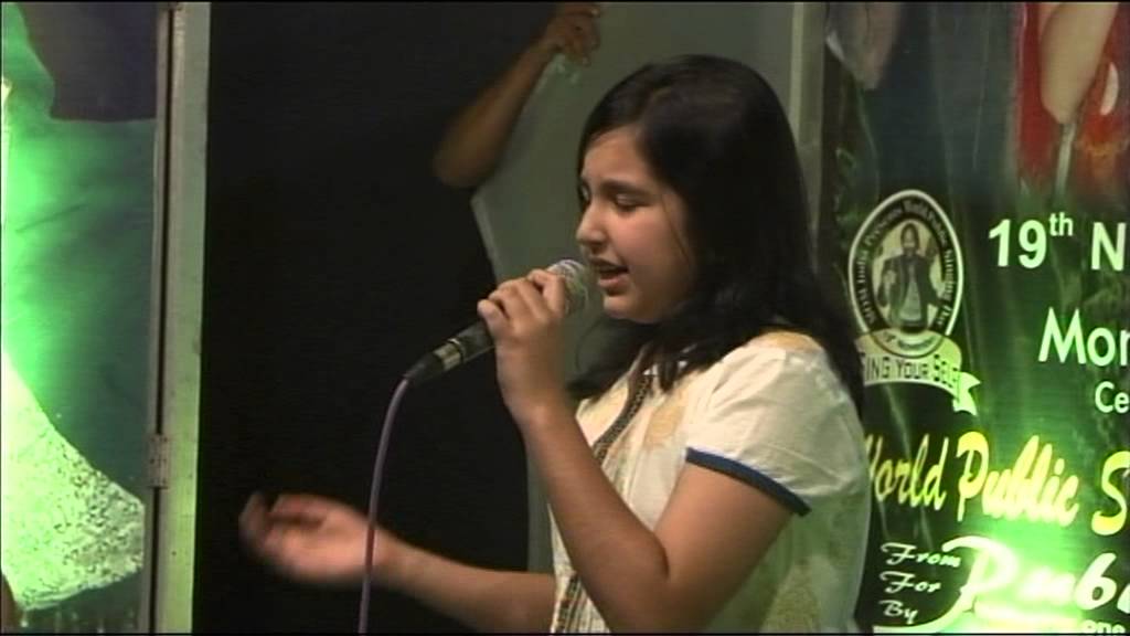WPSD 2013 Momindia, Sara Shipchandlar, (World's Public Singing Day) 19th Nov.2013