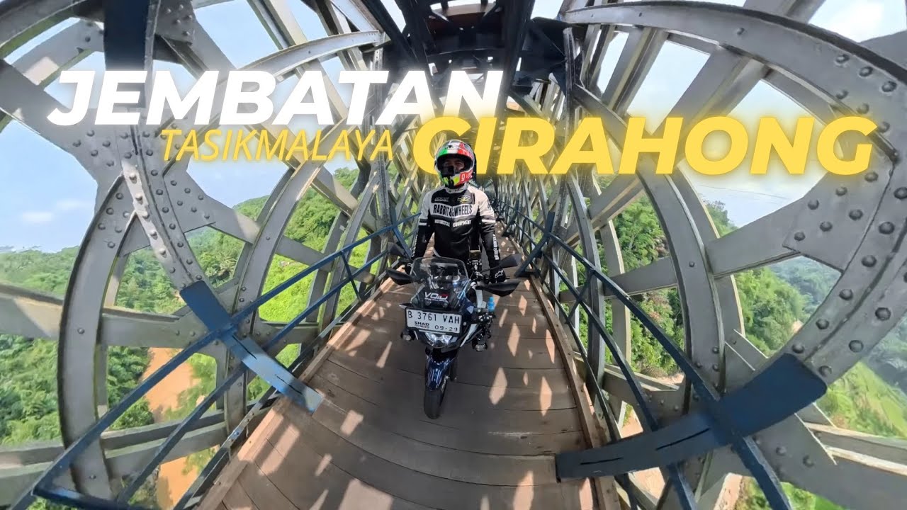 JEMBATAN FENOMENAL CIRAHONG | Touring Tangerang-Pangandaran Part-2.