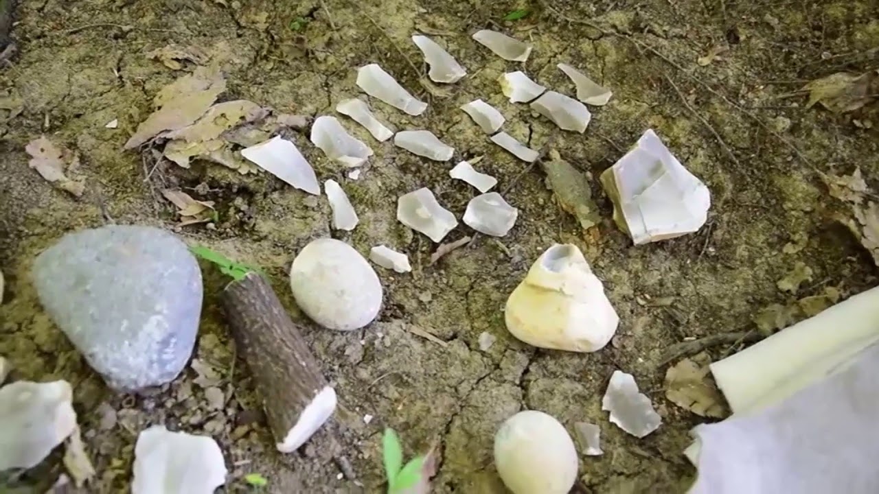 Production of flint tools