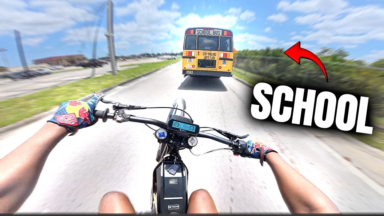 I Took My $4,000 E-Bike To School!