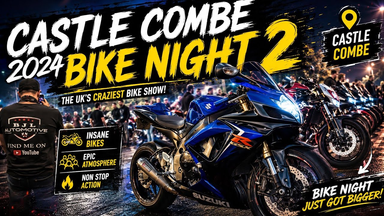 Bike Night 2 : Castle Combe - The UK's Craziest Bike Show!