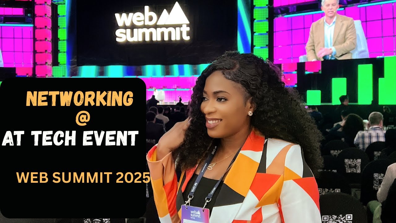 Networking at a Global Tech Event | Web Summit Qatar 2025