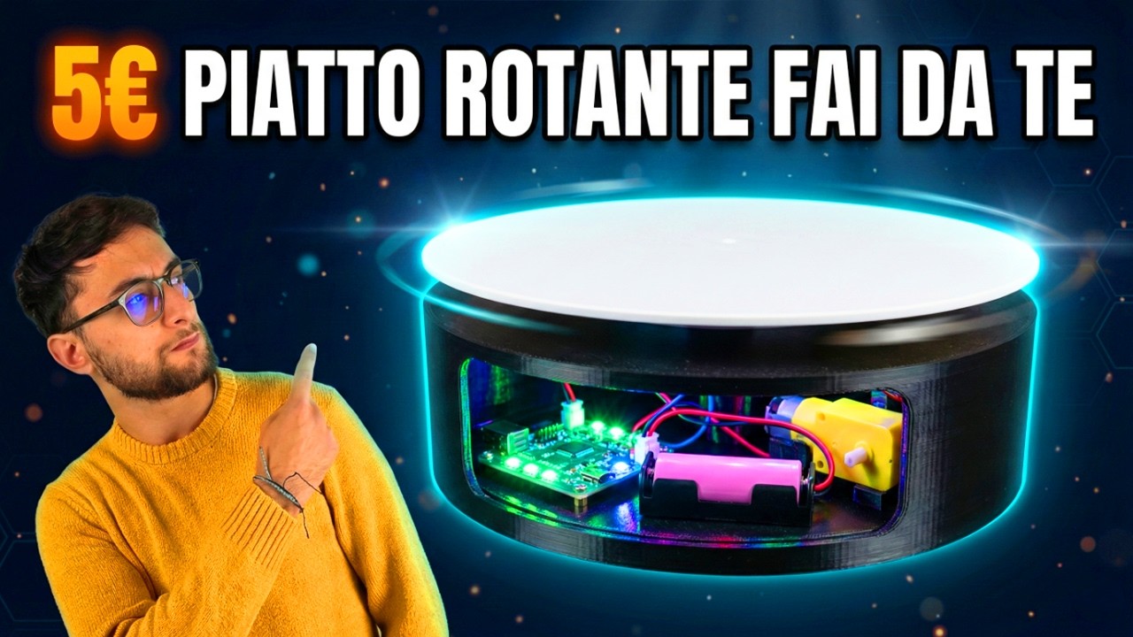 Ho Costruito un Piatto Rotante DIY e Funziona da Paura!
