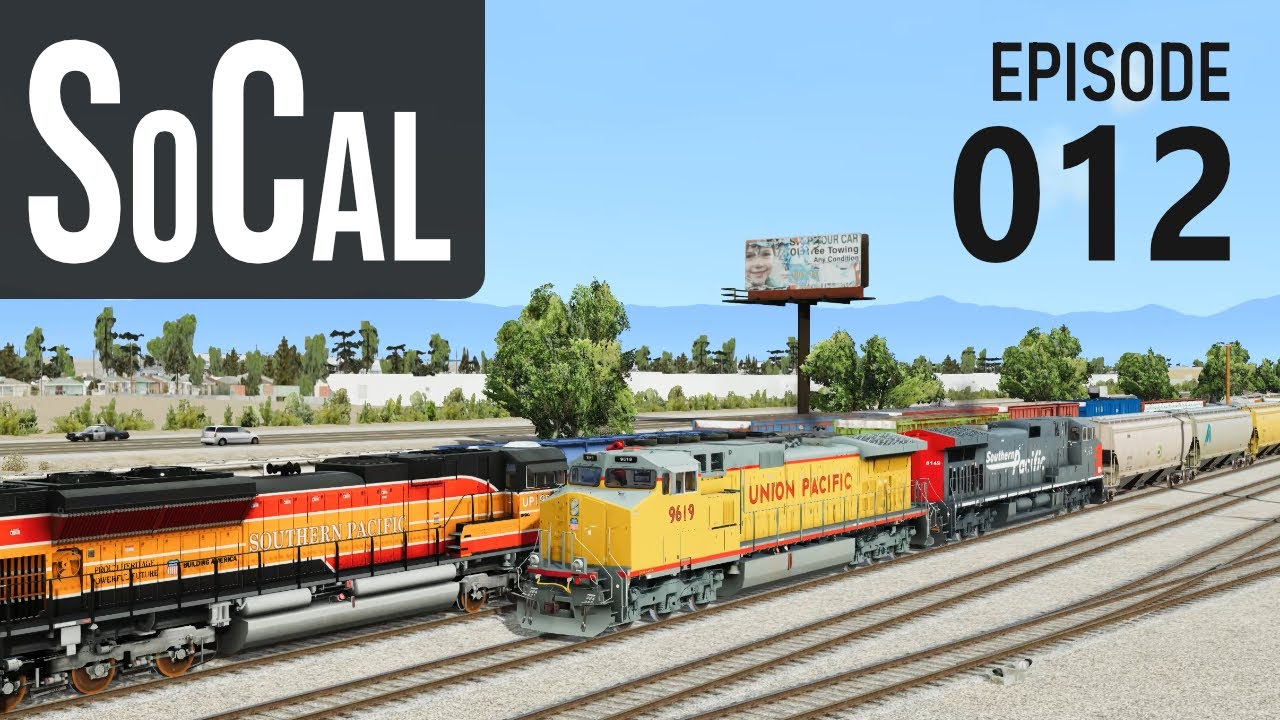 SoCal Series 12: West Colton, Barstow Hump Operation - Run 8 Train Simulator