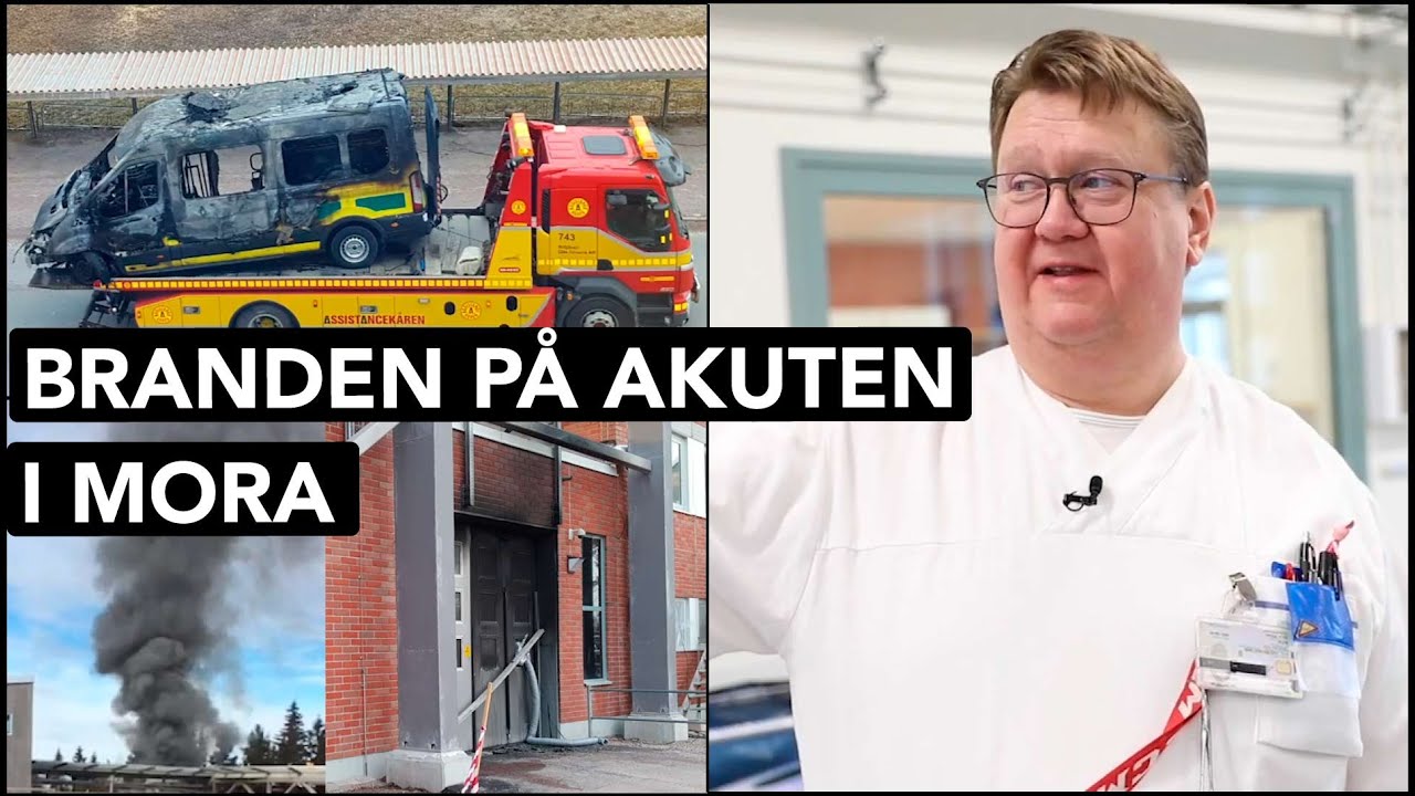 Branden på akuten i Mora